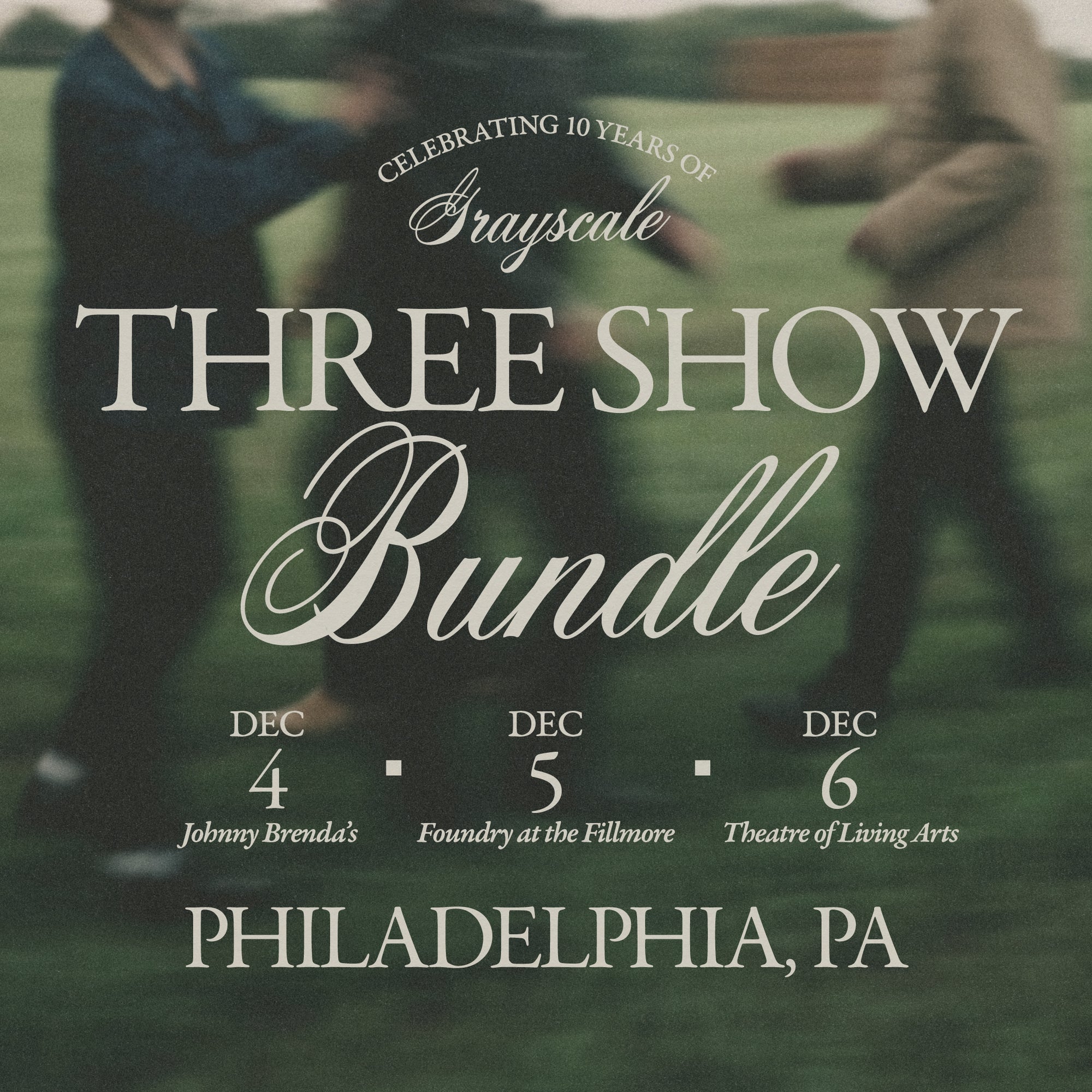 3 Show Ticket Bundle