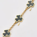 Shamrock Charm Bracelet