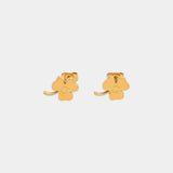 Golden Clover Earrings
