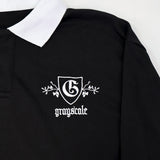 Crest Rugby Shirt (Black)