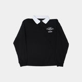 Crest Rugby Shirt (Black)