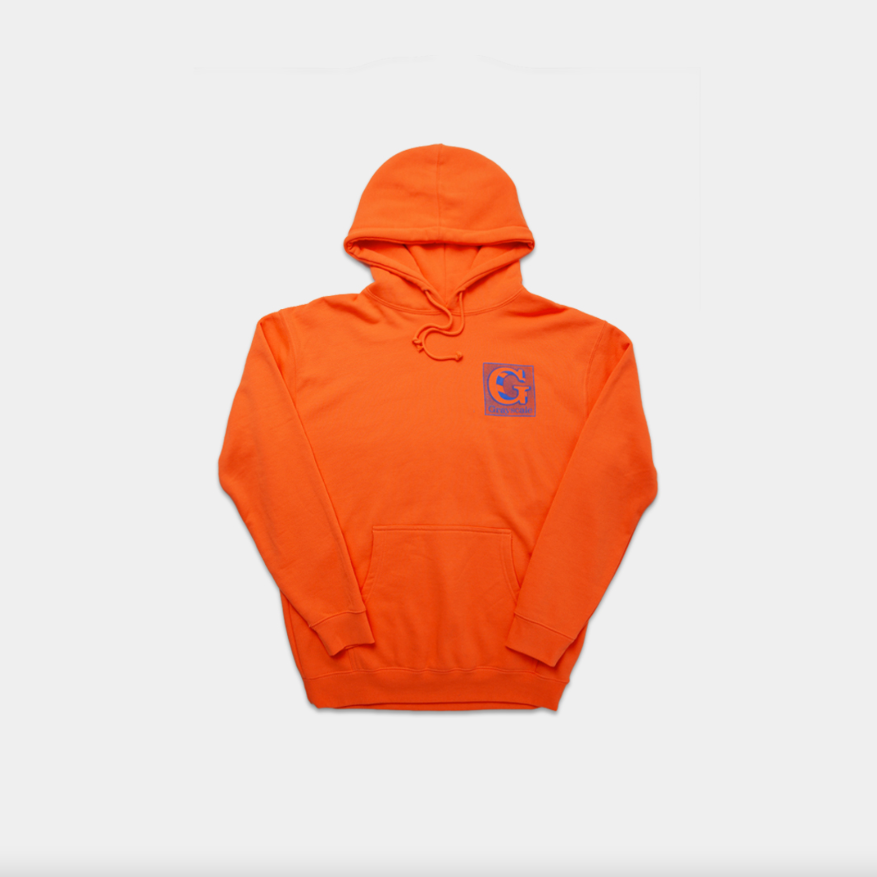 Industrial Bear Hoodie - Safety Orange