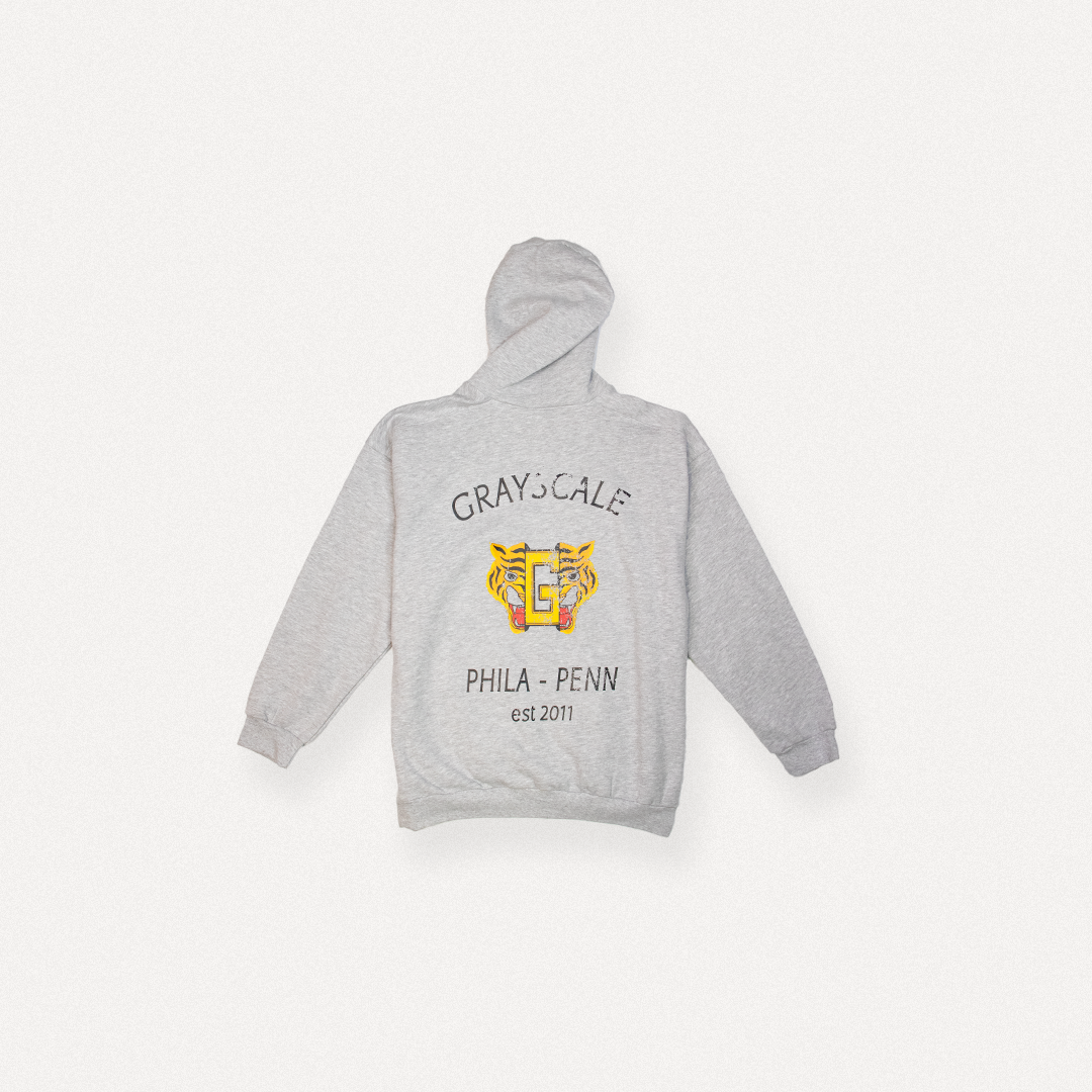 Split Tiger Hoodie (Heather Gray)