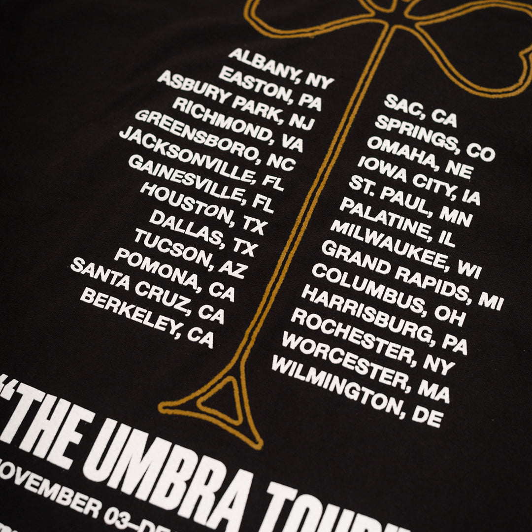 'The Umbra Tour' Tee - Black