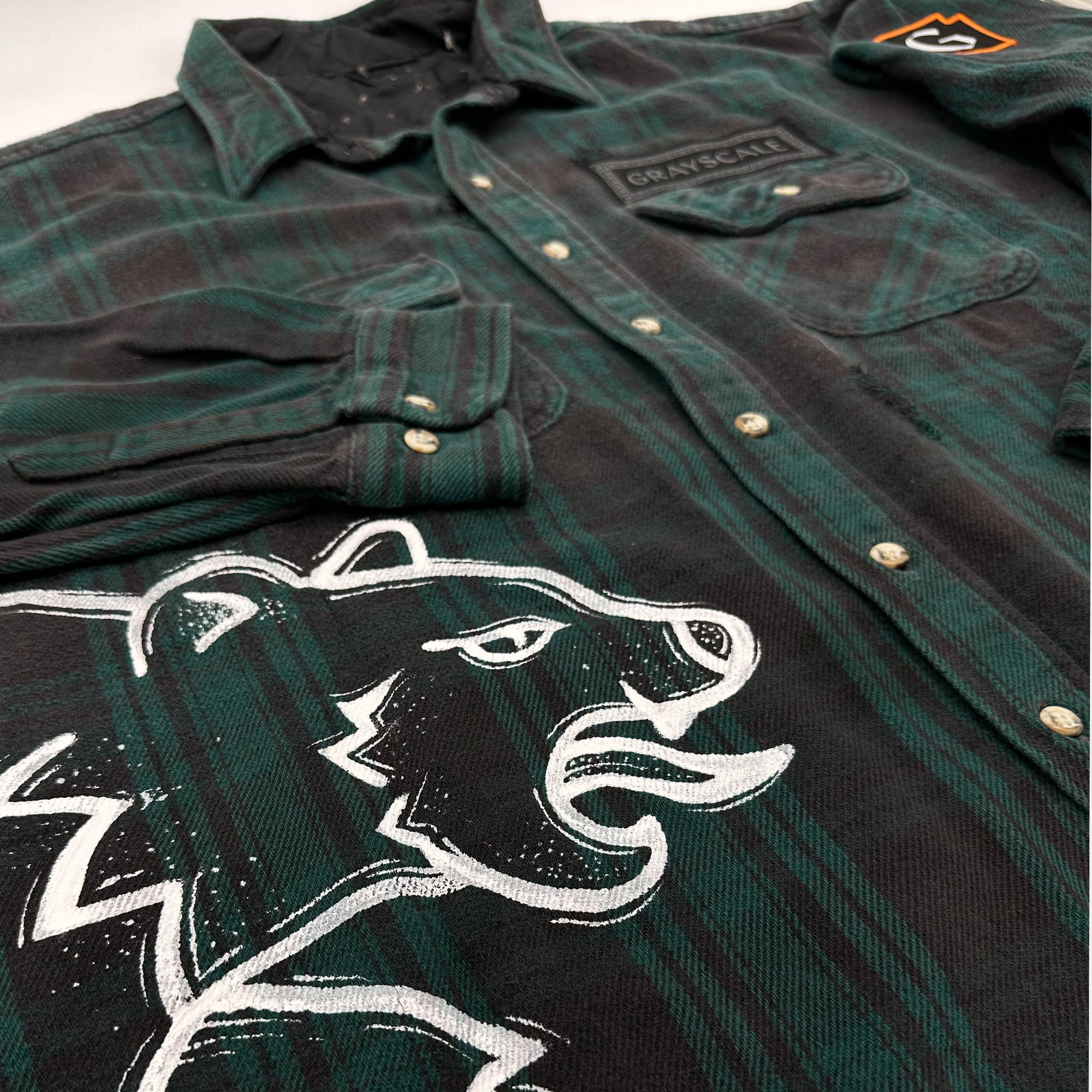 2022 Custom Flannel #11 (Bear Wrap) - 2XL