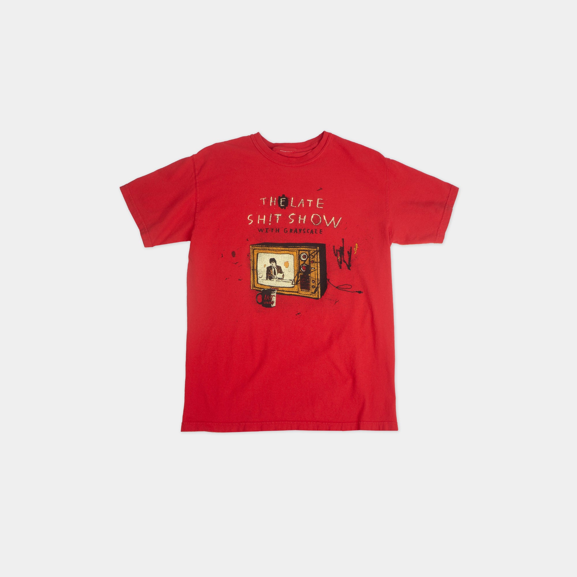 Late Sh!t Show Tee - Red